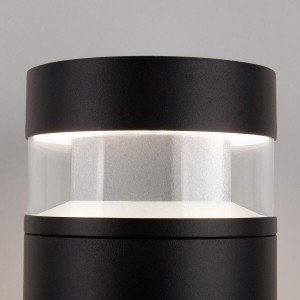 Уличный настенный светодиодный светильник Elektrostandard 1530 Techno Led чёрный a052244