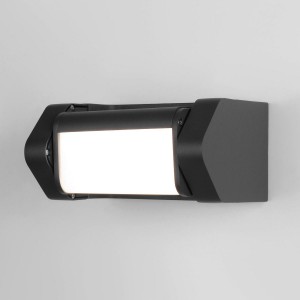 Уличный настенный светодиодный светильник Elektrostandard Dors 35163/D черный a062882