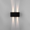 Уличный настенный светодиодный светильник Elektrostandard Winner 35137/W черный a057136