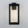 Уличный настенный светодиодный светильник Elektrostandard Frame 1527 Techno Led черный a051855