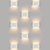 Уличный настенный светодиодный светильник Elektrostandard 1551 Techno LED Twinky Trio a038420