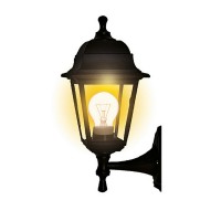 Садово-парковый настенный светильник Duwi Basis 24135 5