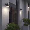 Уличный настенный светодиодный cветильник Elektrostandard Artic 35169/D черный a063998