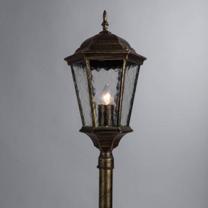 Уличный наземный светильник Arte Lamp GENOVA A1206PA-1BN