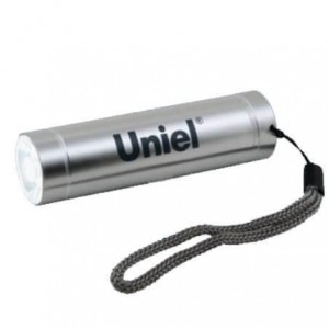 Карманный светодиодный фонарь Uniel от батареек 88х24 50 лм S-LD043-B Silver UL-00000191
