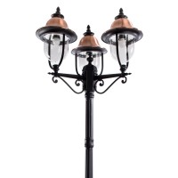 Уличный наземный светильник Arte Lamp BARCELONA A1486PA-3BK