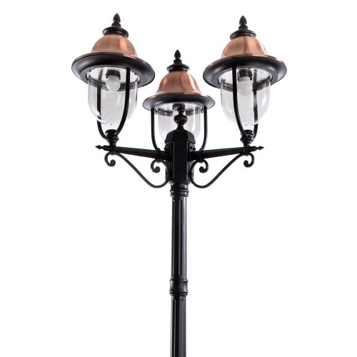 Уличный наземный светильник Arte Lamp BARCELONA A1486PA-3BK