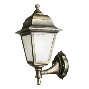 Уличный настенный светильник Arte Lamp Zagreb A1115AL-1BR